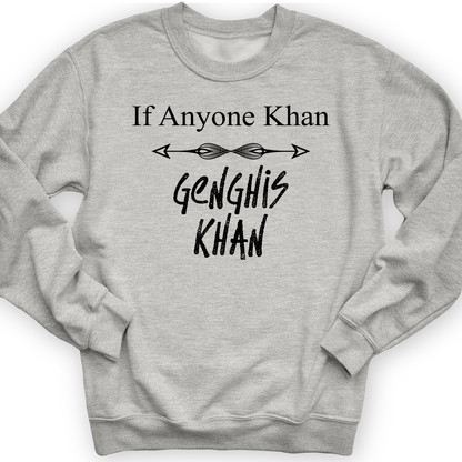 If Anyone Khan Crewneck Sport Grey / S