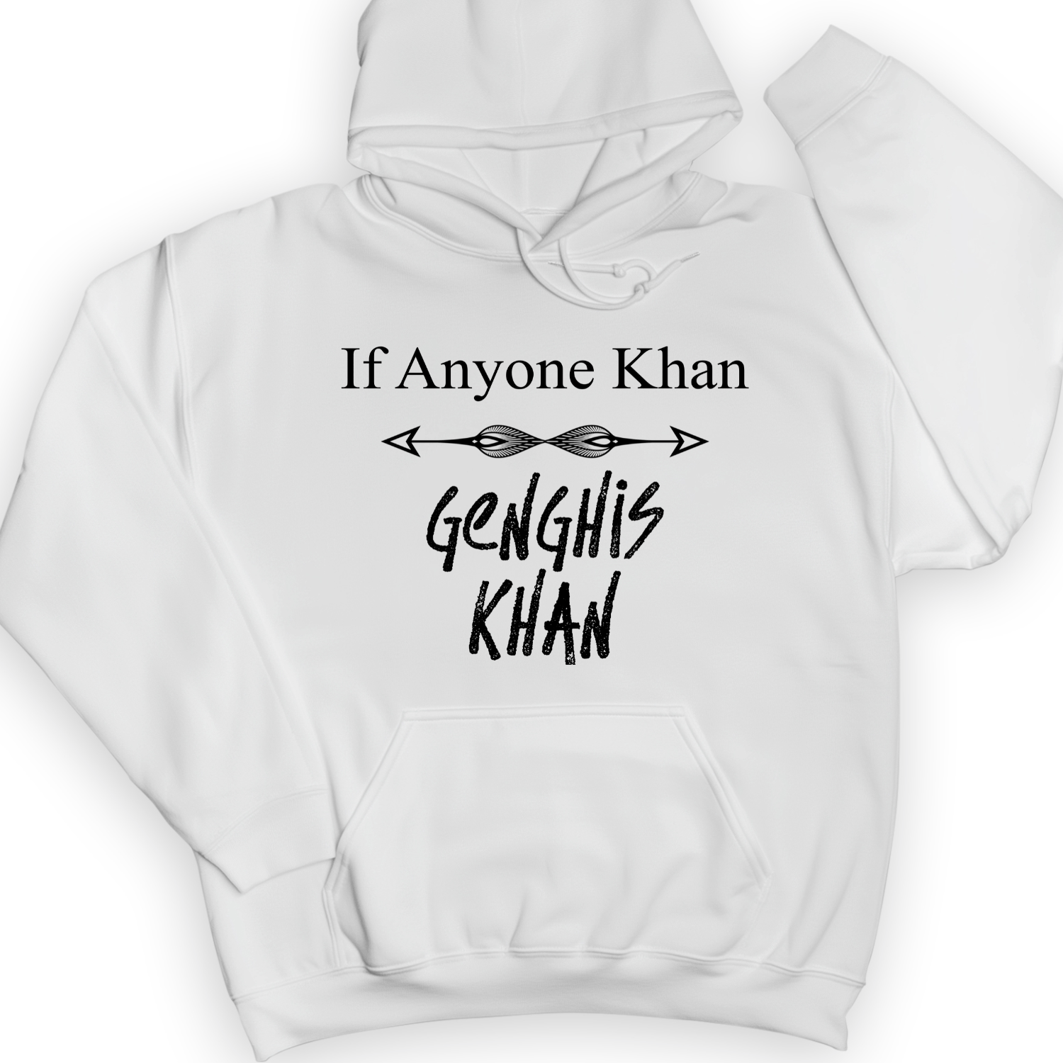 If Anyone Khan Hoodie White / S