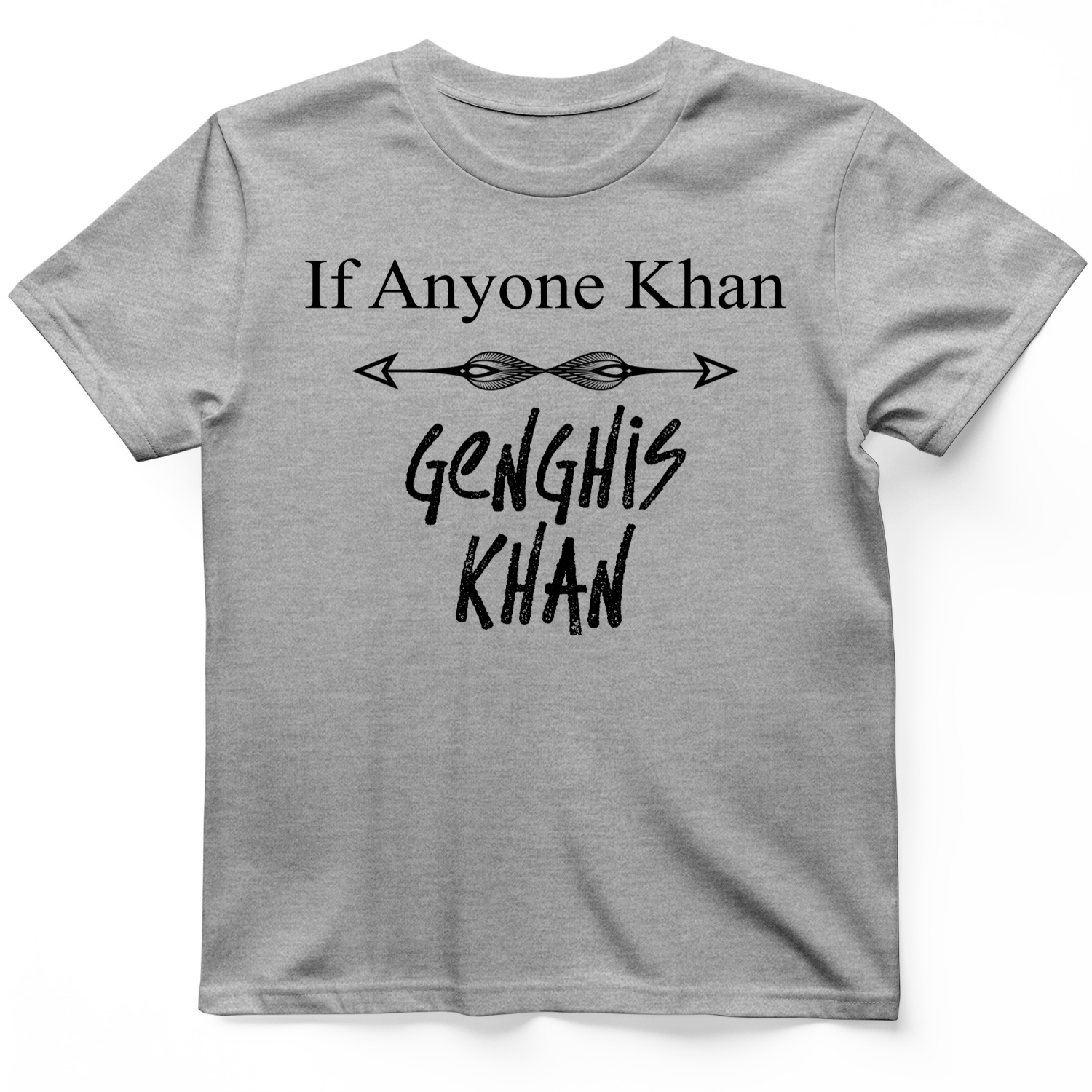 If Anyone Khan T-Shirt Sport Grey / S