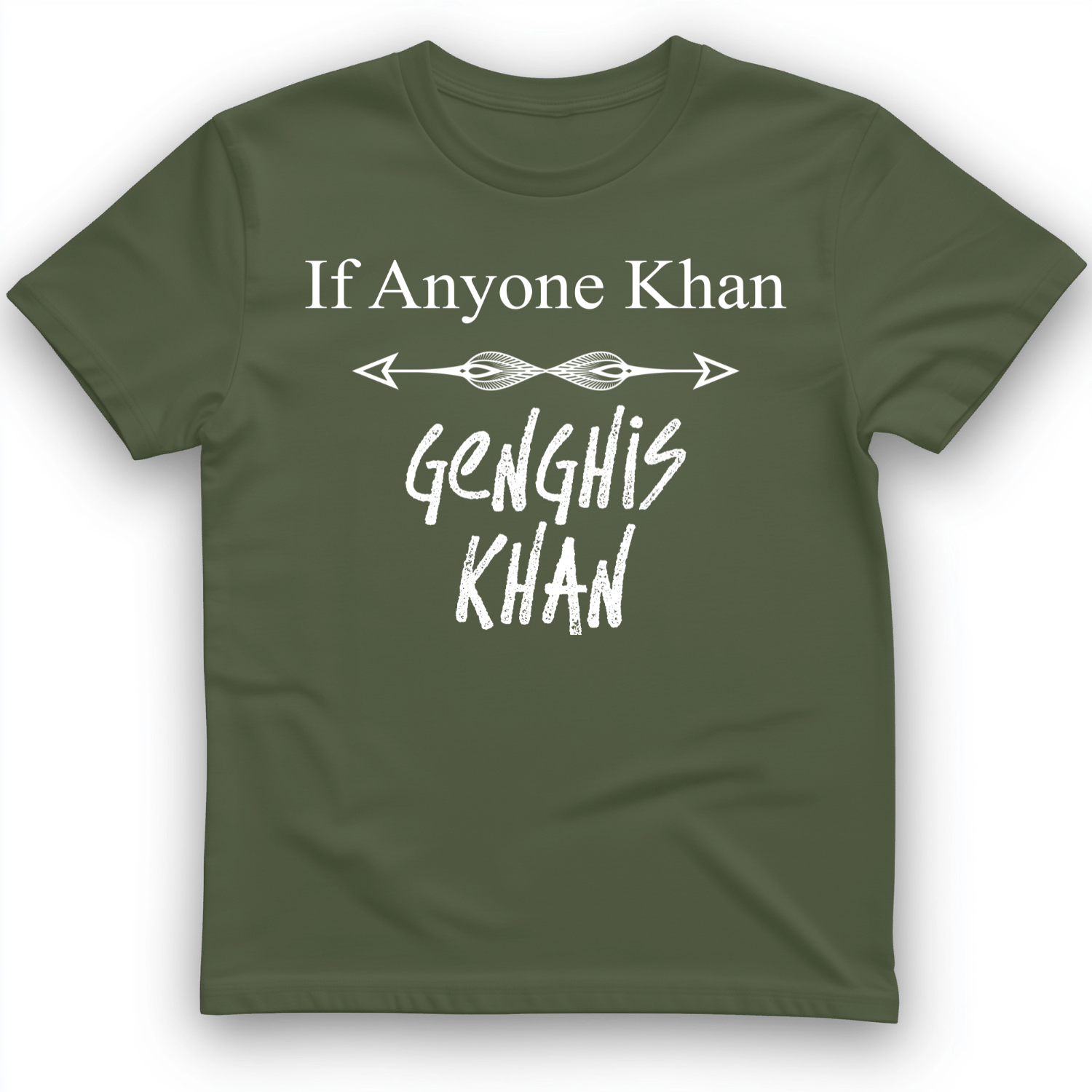 If Anyone Khan T-Shirt Military Green / S