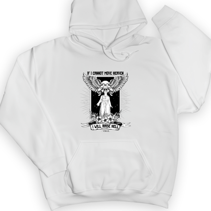 If I Cannot Move Heaven Hoodie White / S
