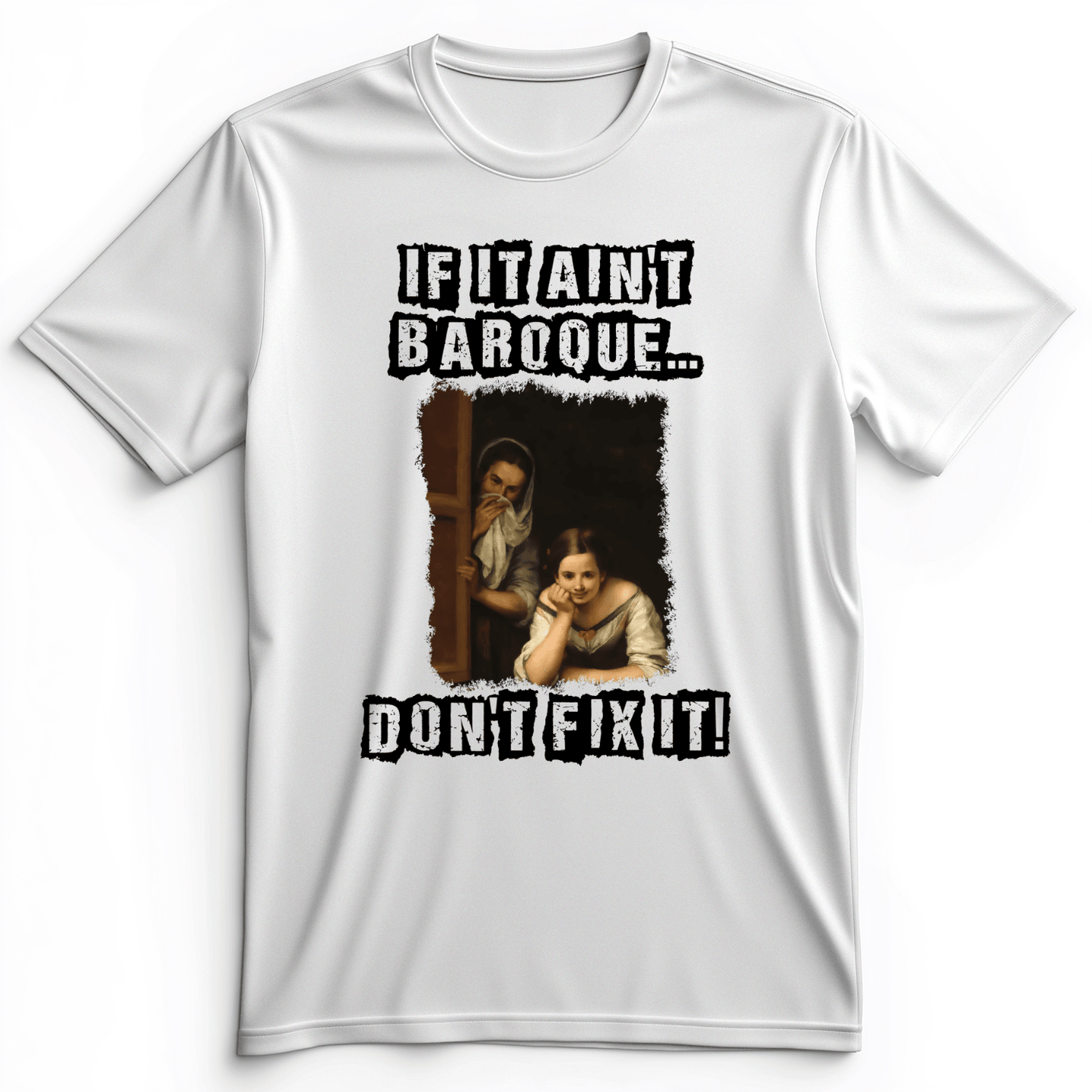 If It Ain't Baroque Premium Tee White / S