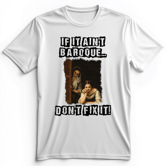 If It Ain't Baroque Premium Tee White / S
