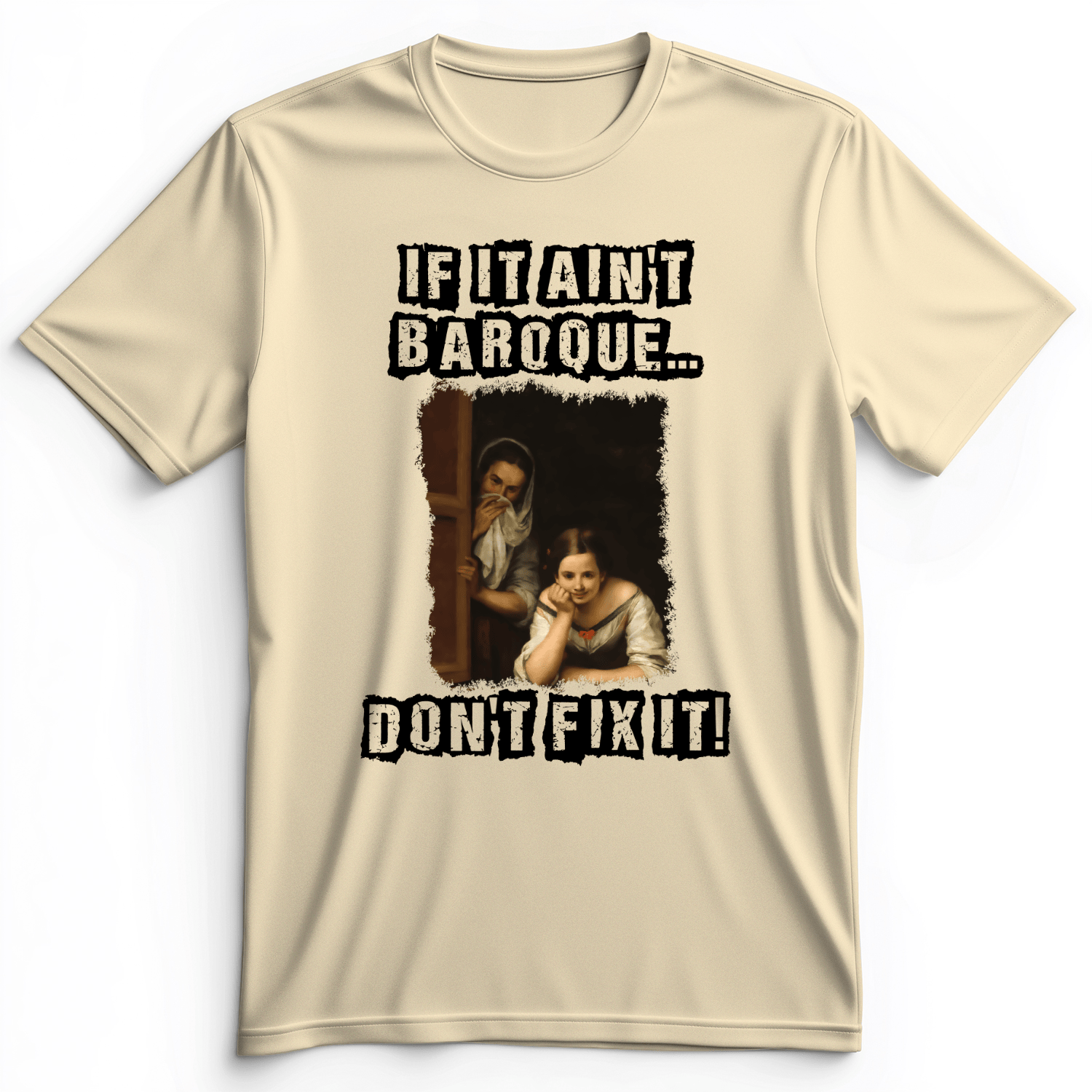 If It Ain't Baroque Premium Tee Natural / S