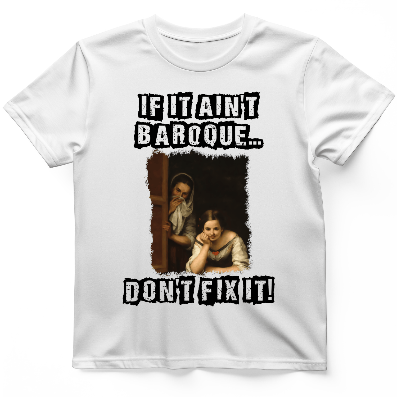 If It Ain't Baroque T-Shirt White / S