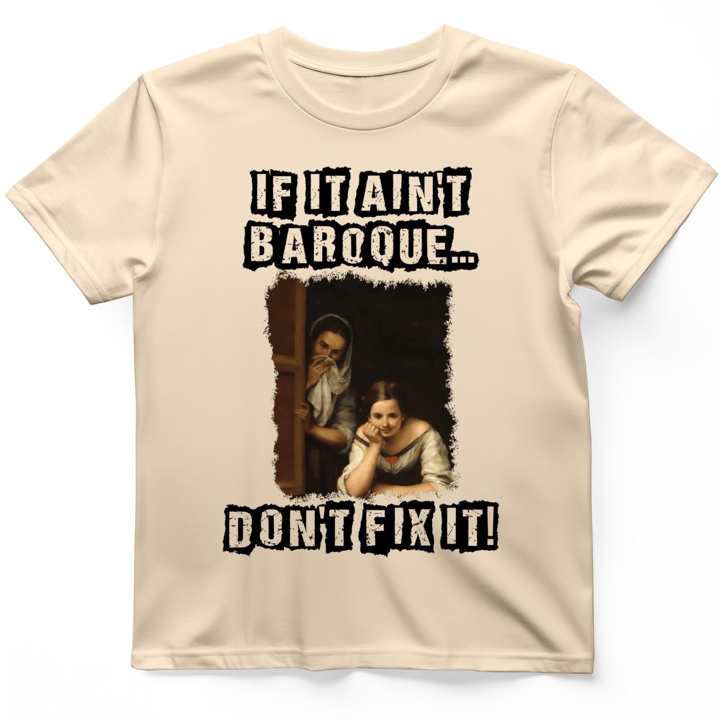 If It Ain't Baroque T-Shirt Natural / S