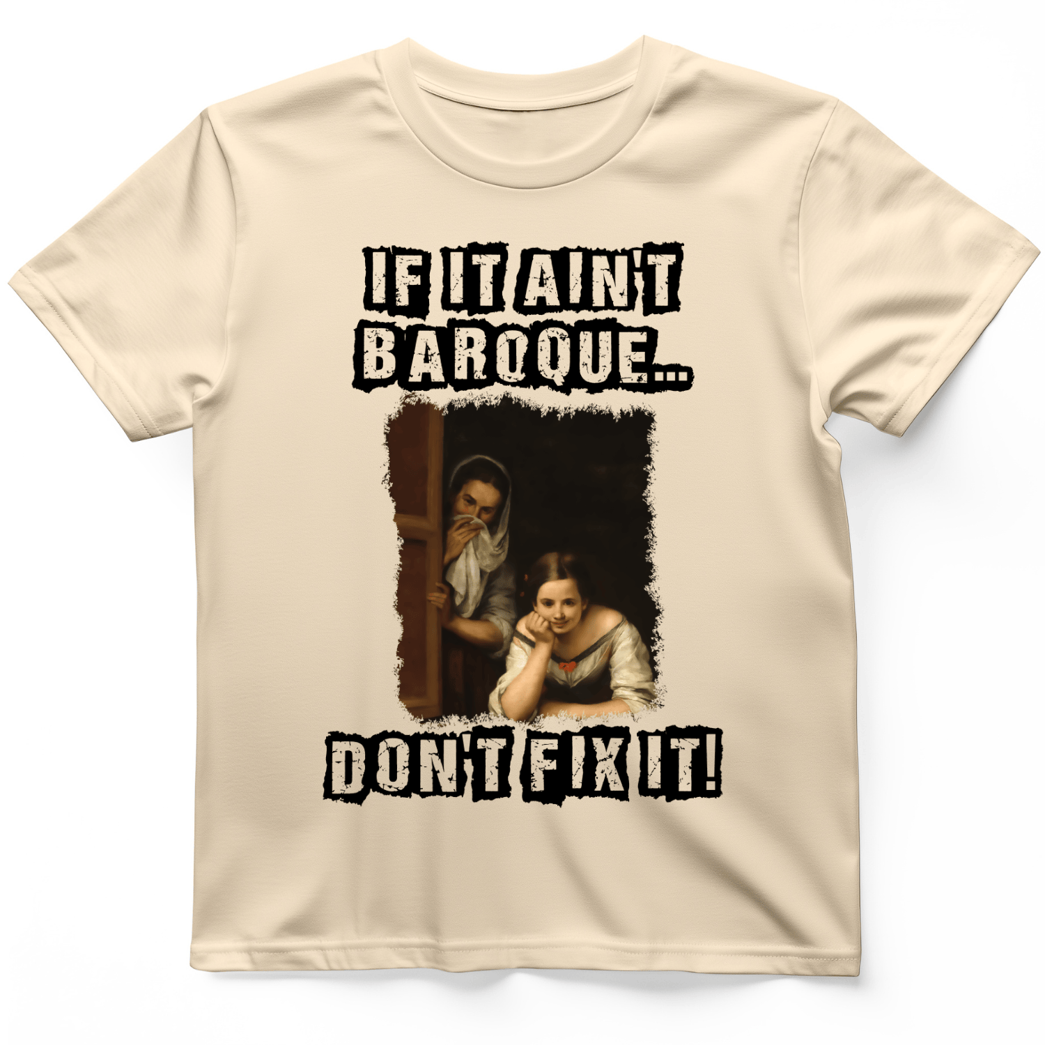 If It Ain't Baroque T-Shirt Natural / S