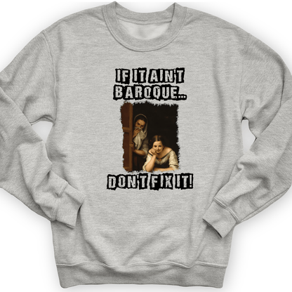 If It Aint Baroque Crewneck Sport Grey / S