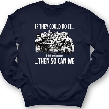 If They Could Do It Crewneck Navy / S