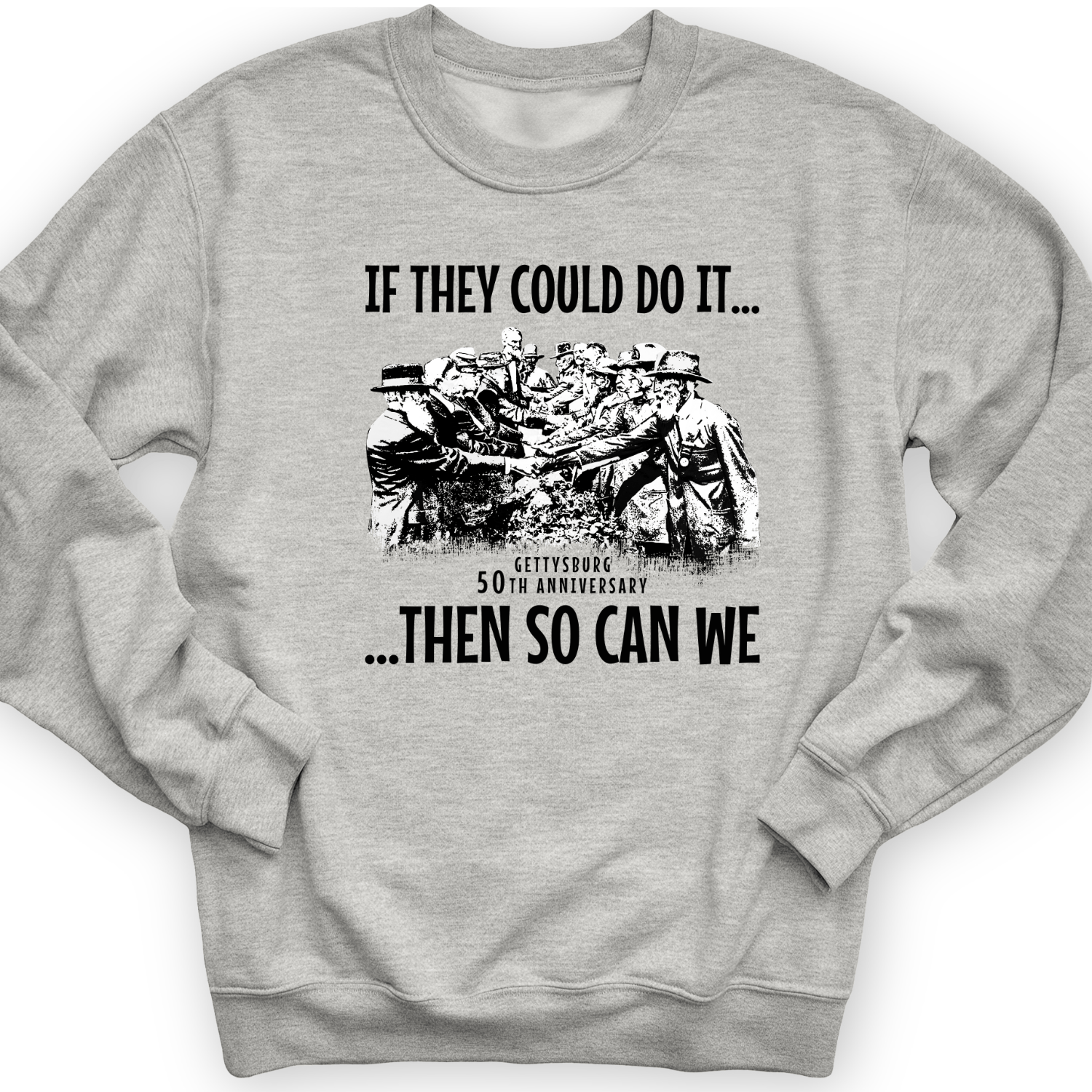 If They Could Do It Crewneck Sport Grey / S