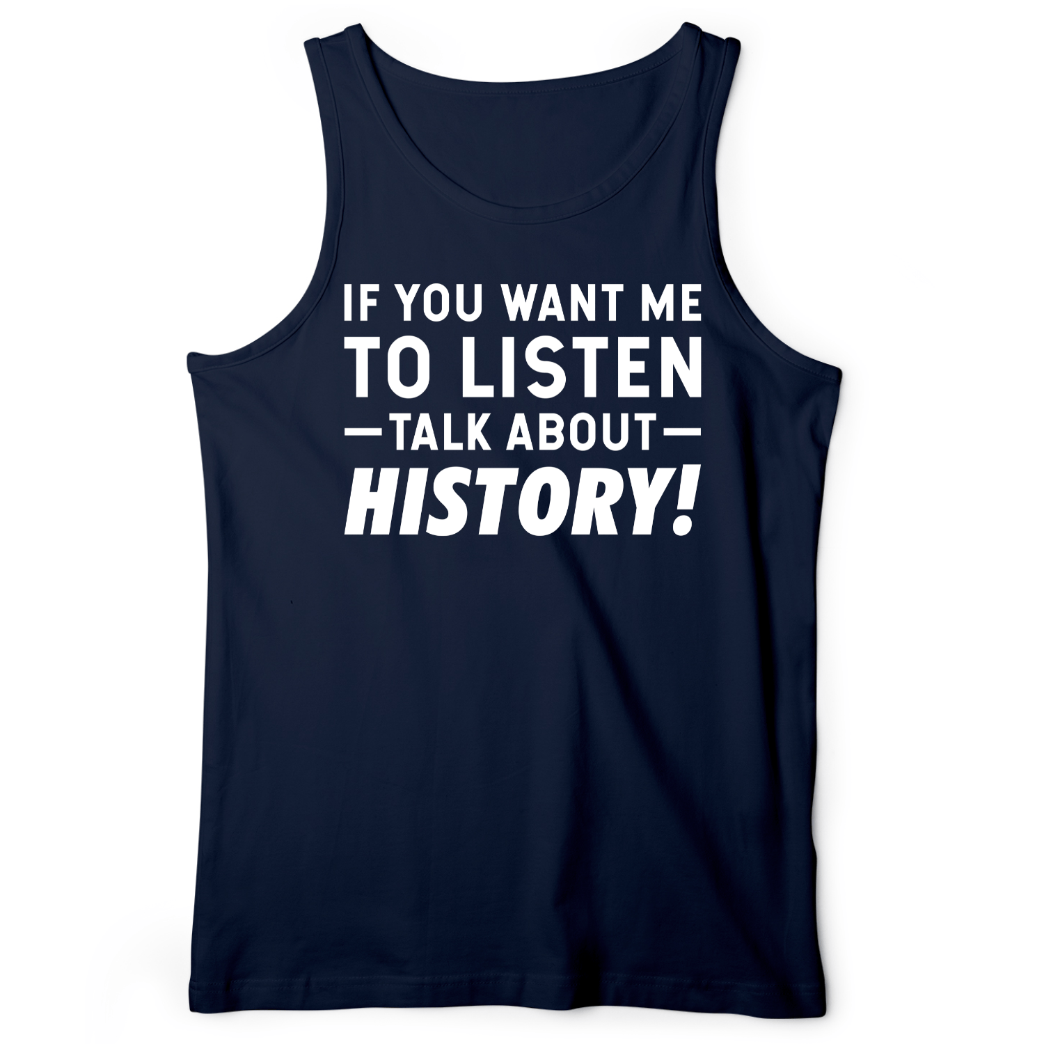 If You Want Me To Listen Tank Navy / XS