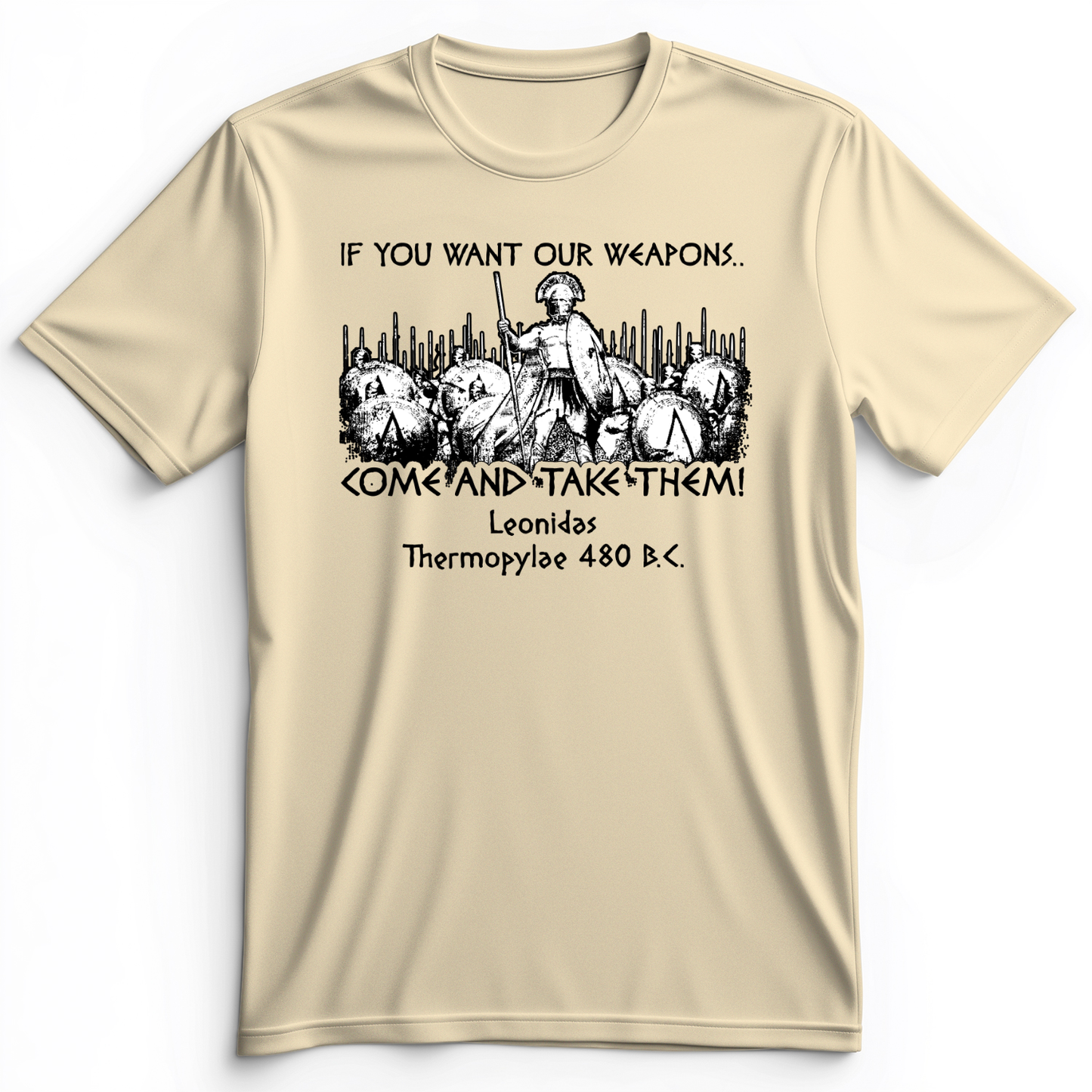 If You Want Our Weapons Premium Tee Natural / S