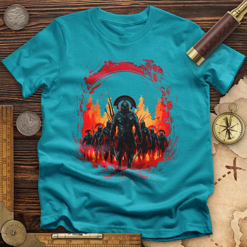 Immortal Warriors Underworld T-Shirt Tropical Blue / S