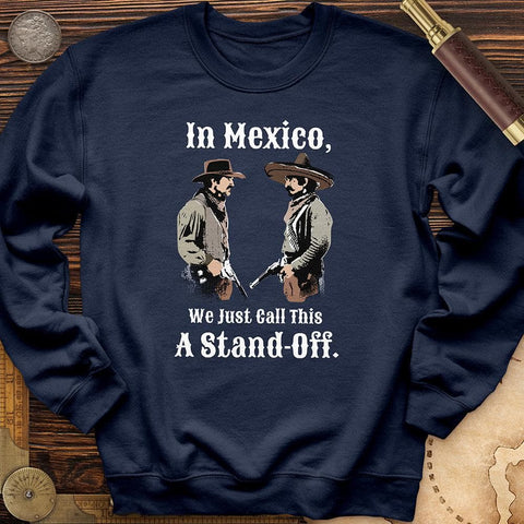 In Mexico Crewneck Navy / S