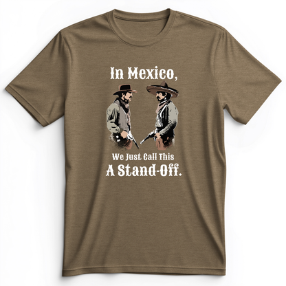 In Mexico Premium Tee Heather Olive / S