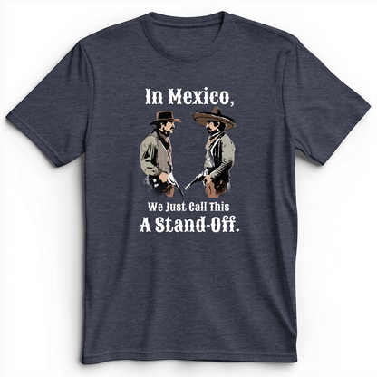 In Mexico Premium Tee Heather Navy / S