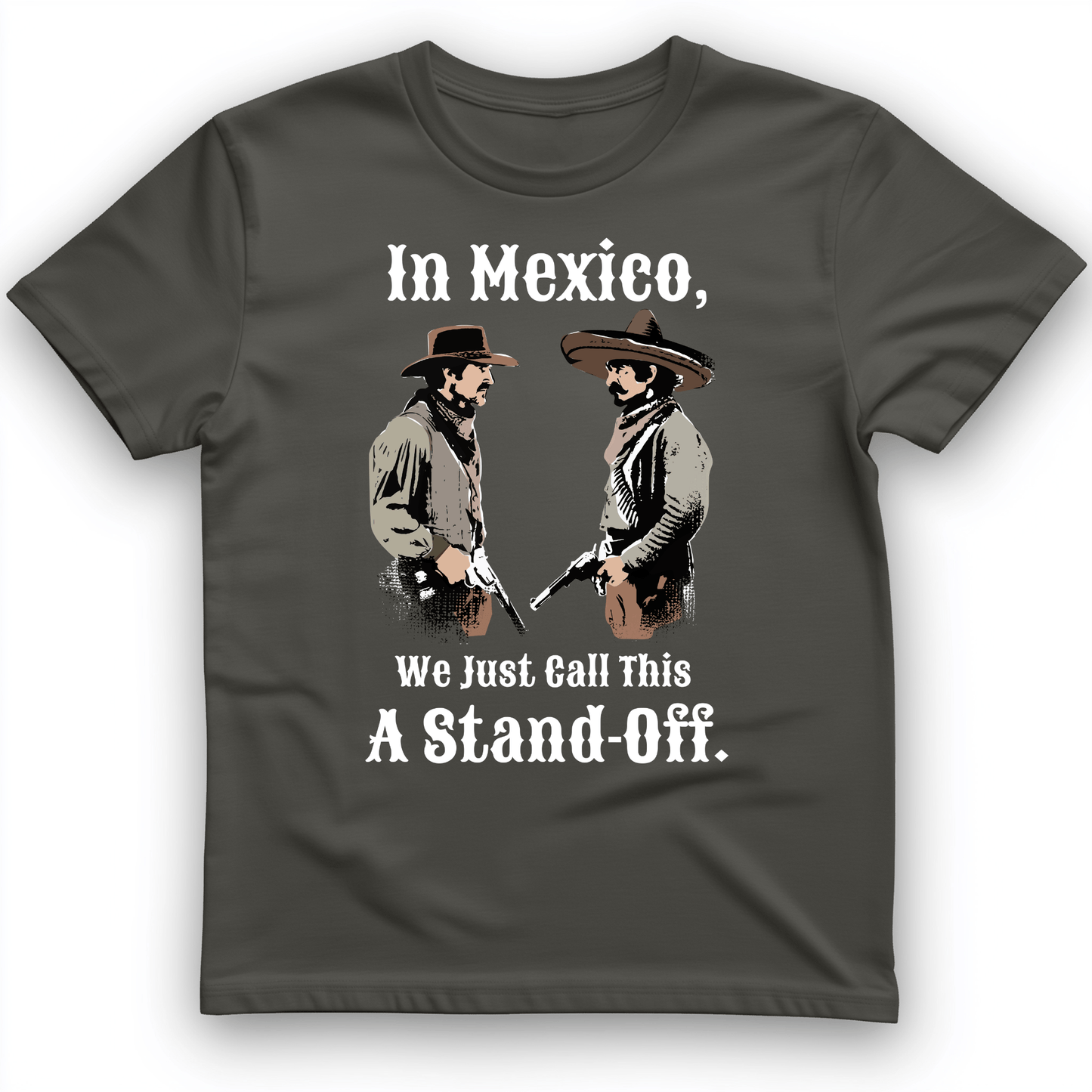 In Mexico T-Shirt Charcoal / S