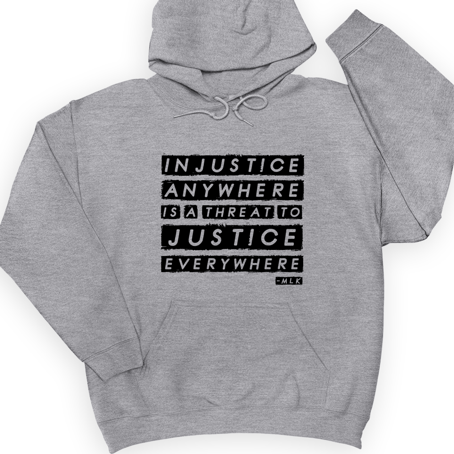 Injustice Anywhere Hoodie Sport Grey / S