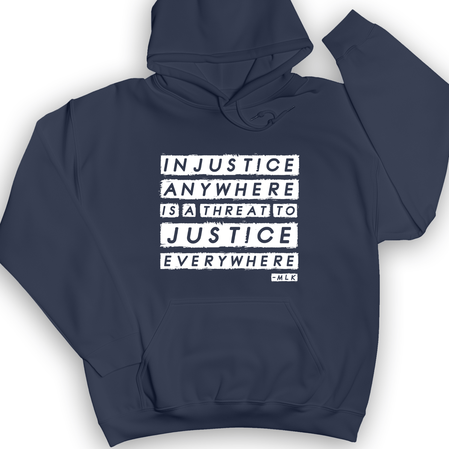 Injustice Anywhere Hoodie Navy / S