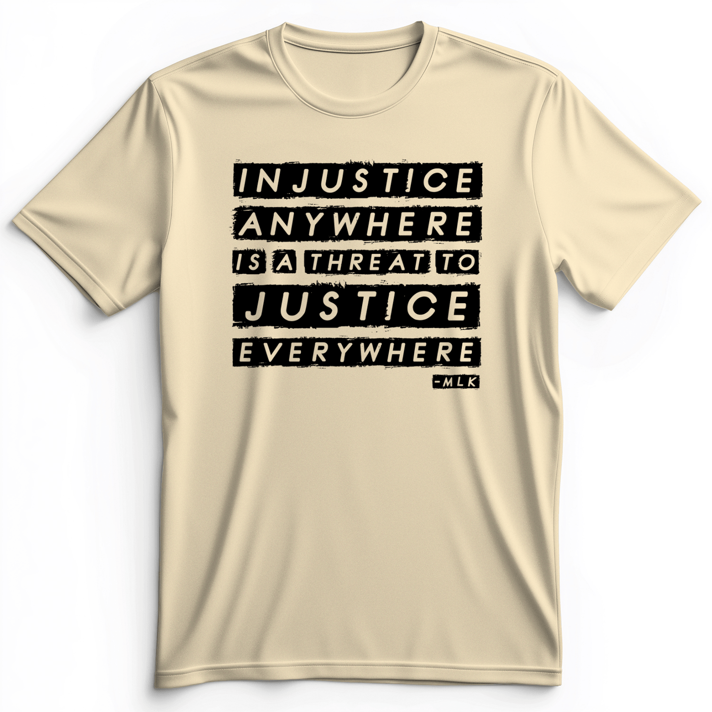 Injustice Anywhere Premium Tee Natural / S