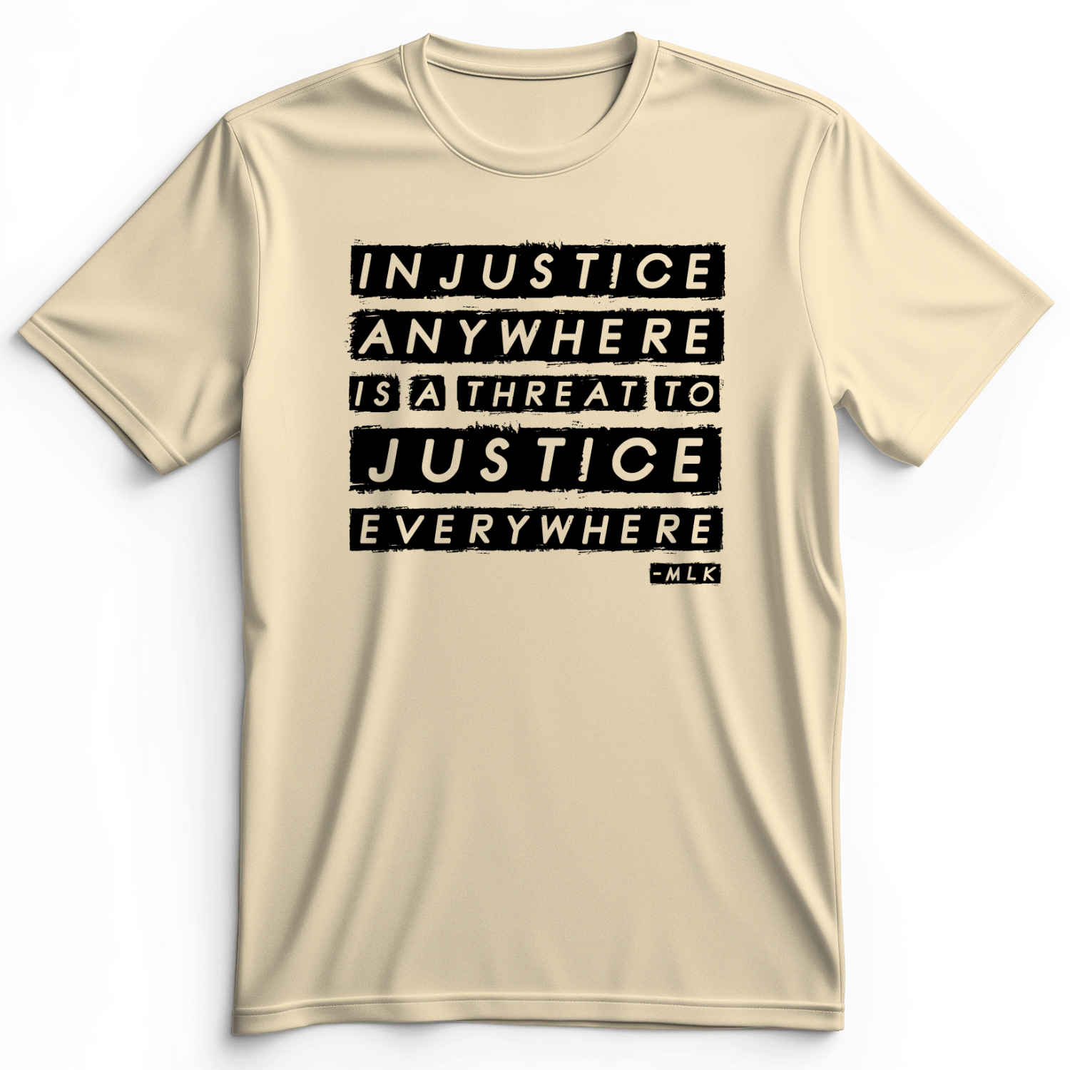 Injustice Anywhere Premium Tee Natural / S