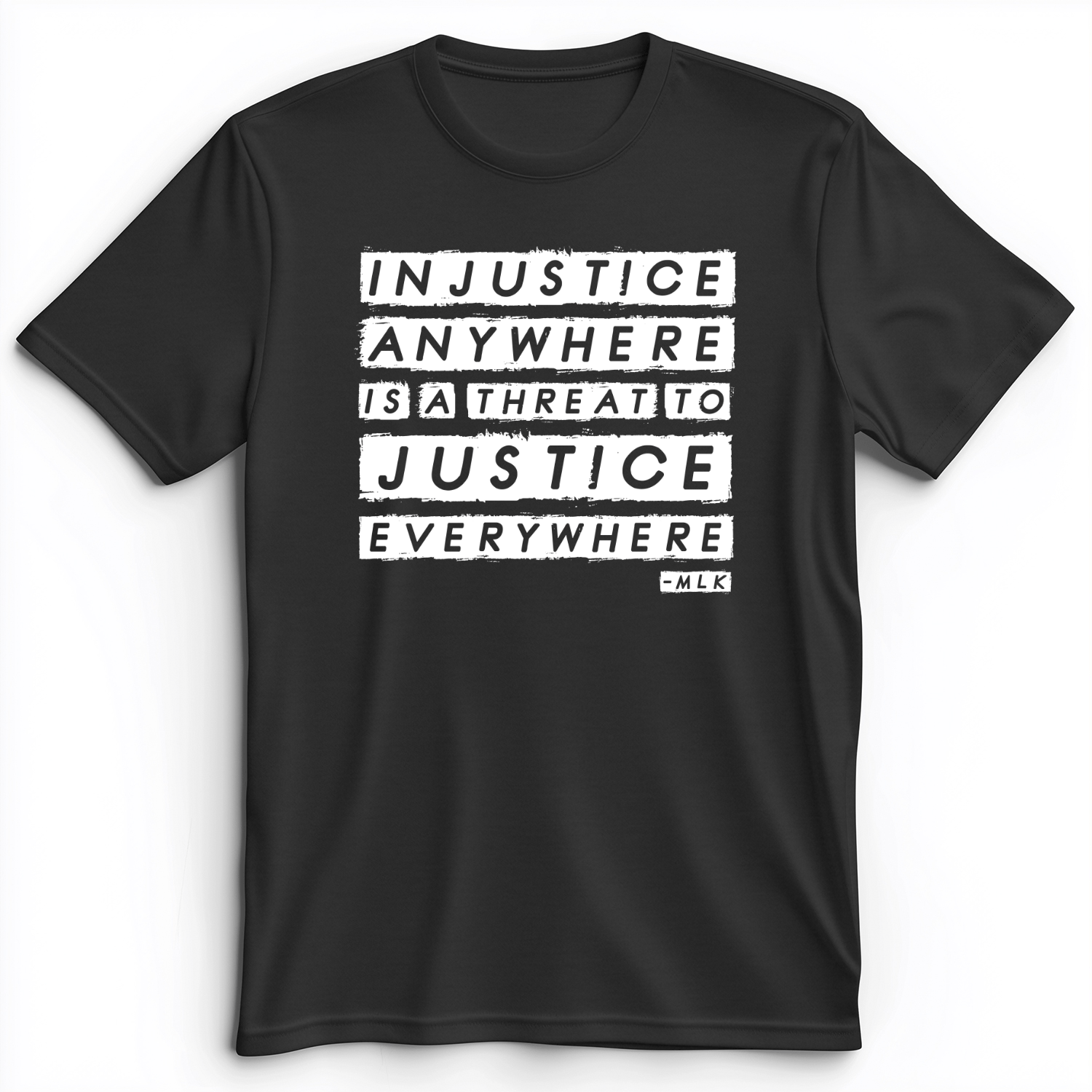 Injustice Anywhere Premium Tee Dark Grey Heather / S