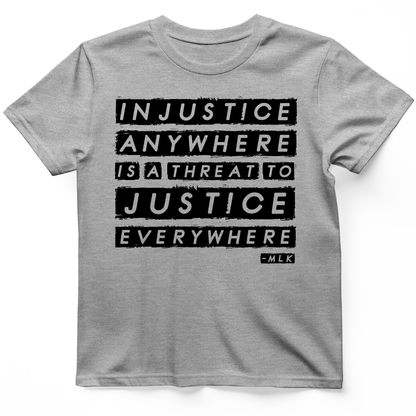 Injustice Anywhere T-Shirt Sport Grey / S