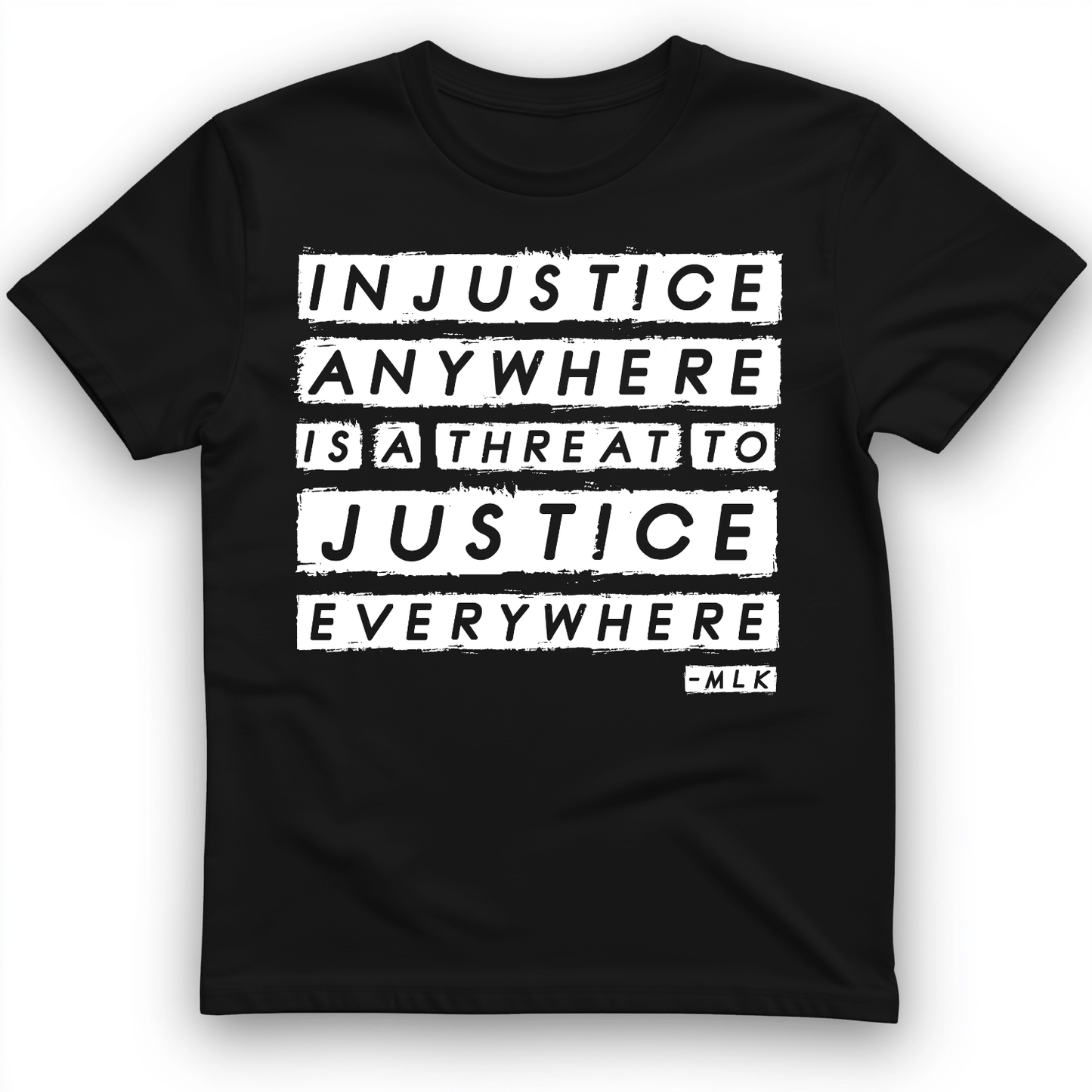 Injustice Anywhere T-Shirt Black / S