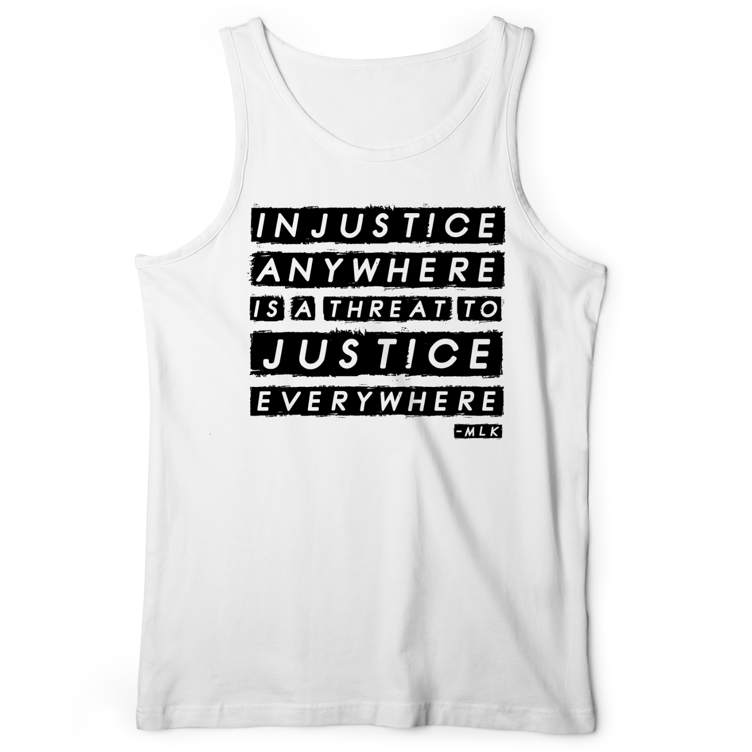 Injustice Anywhere Tank White / XS