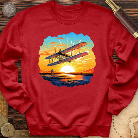 Innovative Flight Crewneck Red / S