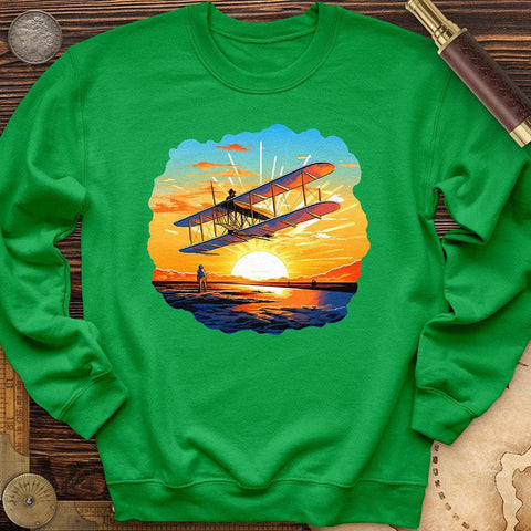 Innovative Flight Crewneck Irish Green / S