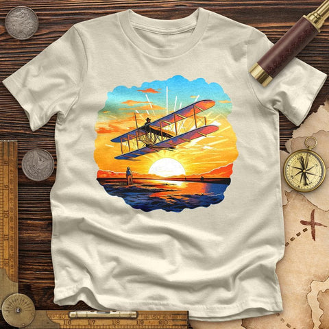 Innovative Flight High Quality Tee Natural / S