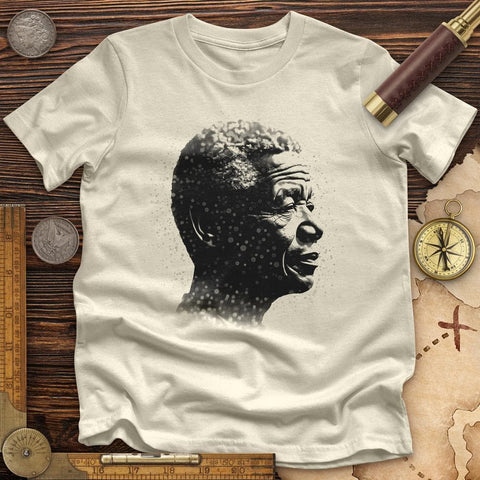 Inspirational Mandela High Quality Tee Natural / S