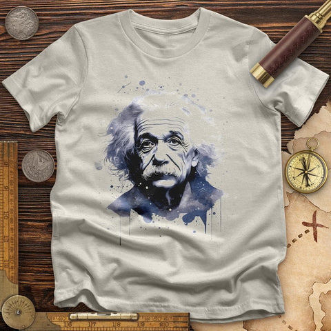 Inspiring Einstein T-Shirt Ice Grey / S