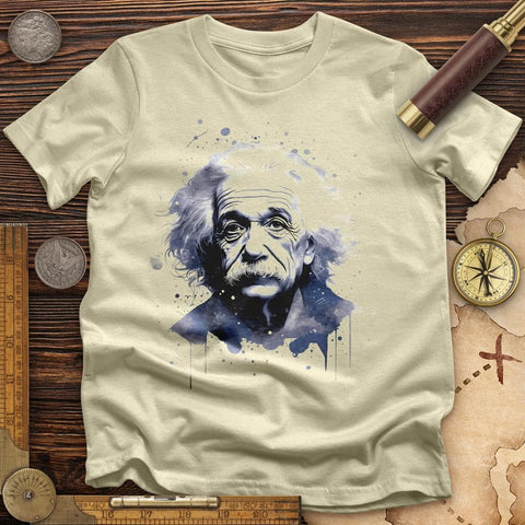 Inspiring Einstein T-Shirt Natural / S