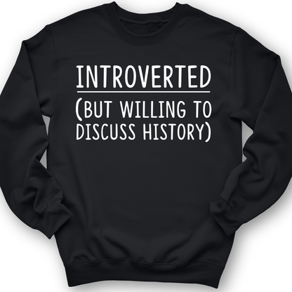 Introverted Crewneck Black / S