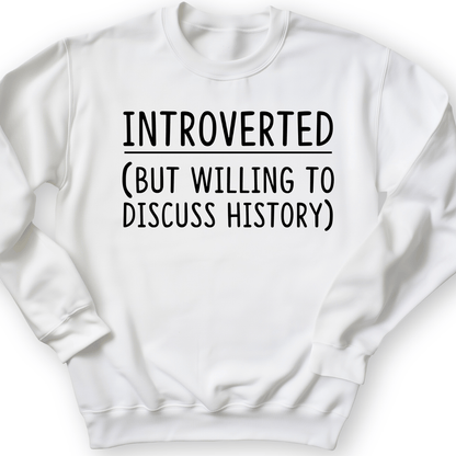 Introverted Crewneck White / S