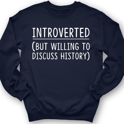 Introverted Crewneck Navy / S