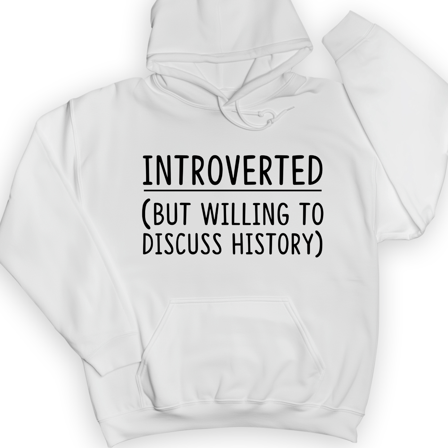 Introverted Hoodie White / S