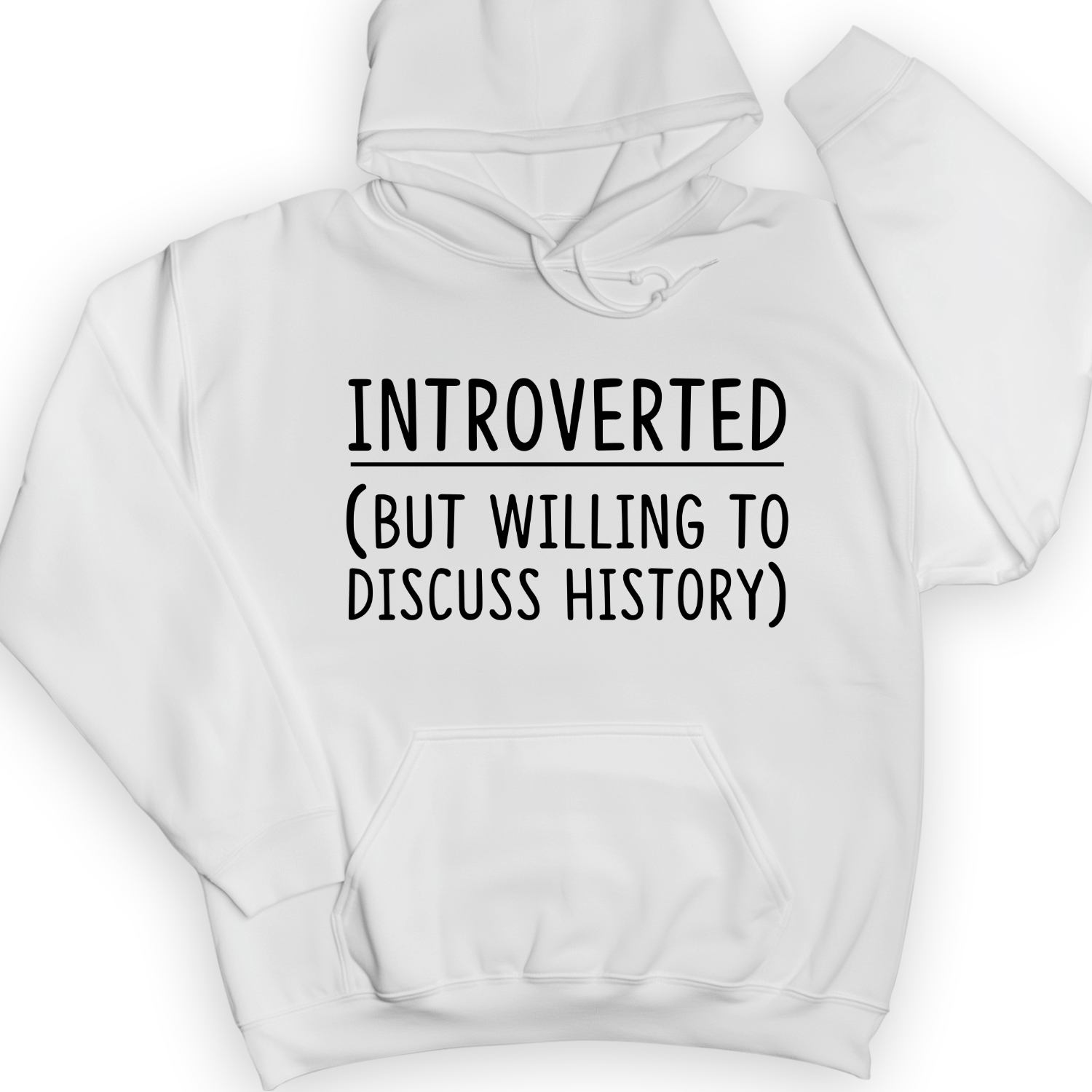 Introverted Hoodie White / S
