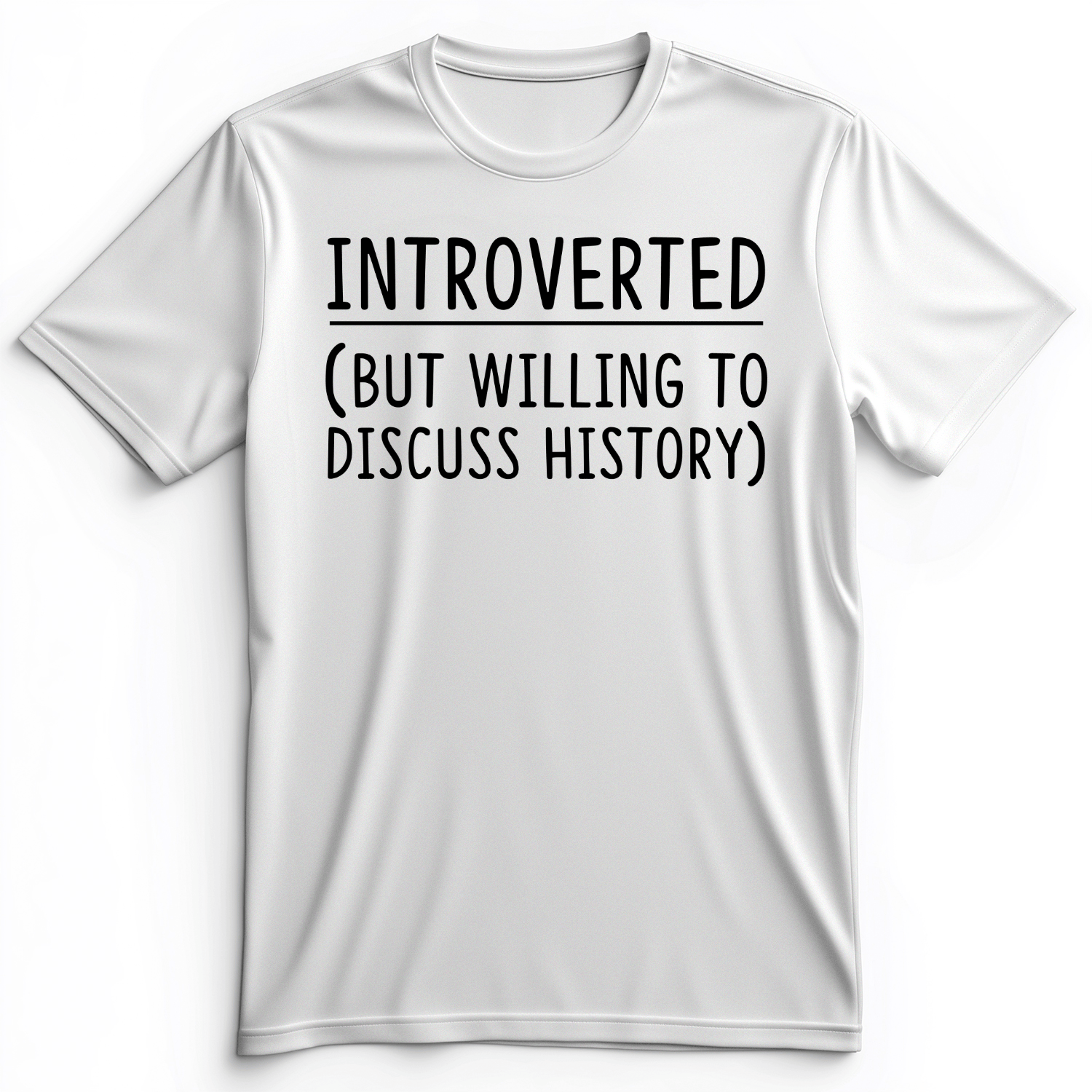Introverted Premium Tee White / S