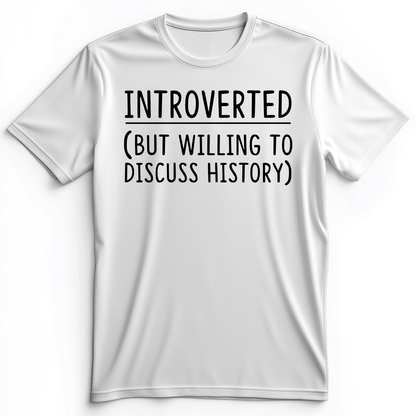 Introverted Premium Tee White / S