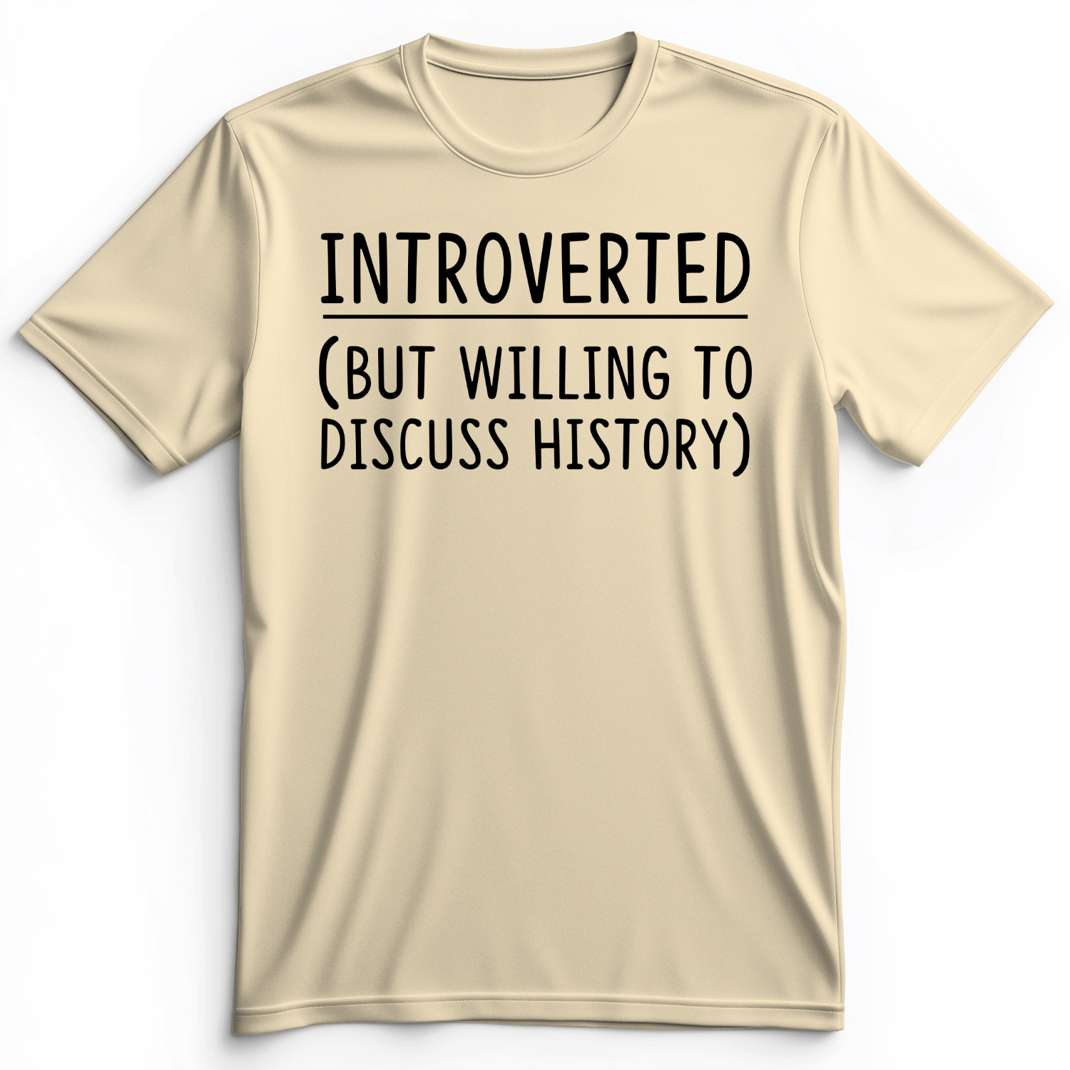 Introverted Premium Tee Natural / S