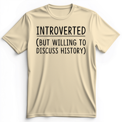 Introverted Premium Tee Natural / S
