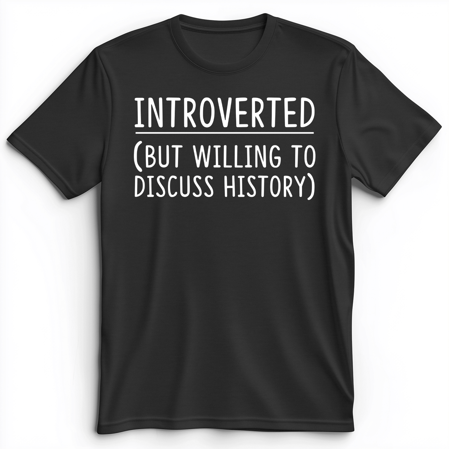Introverted Premium Tee Dark Grey Heather / S
