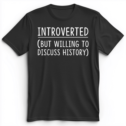 Introverted Premium Tee Dark Grey Heather / S