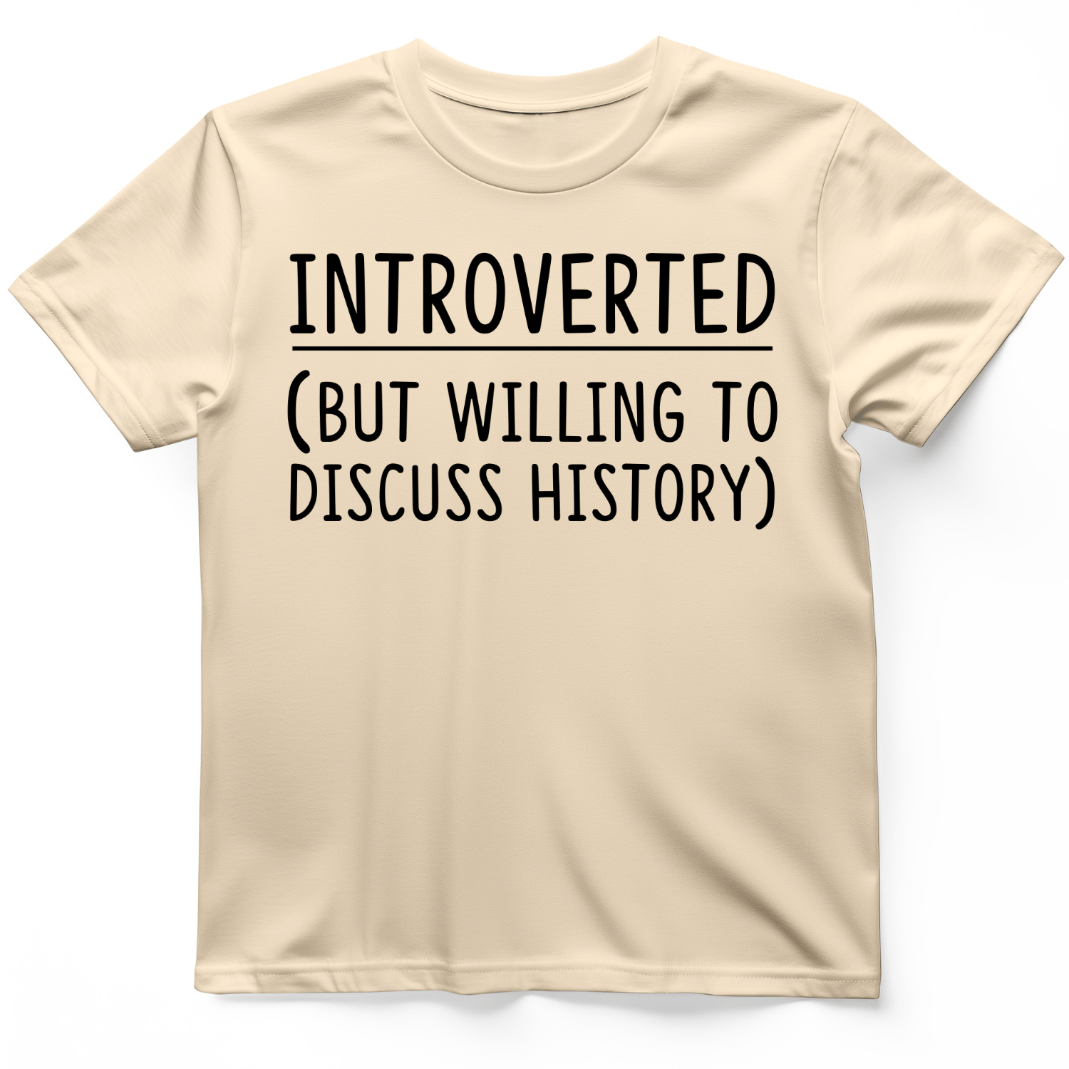 Introverted T-Shirt Natural / S