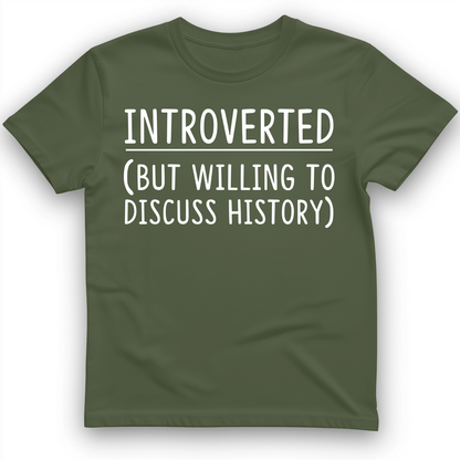 Introverted T-Shirt Military Green / S