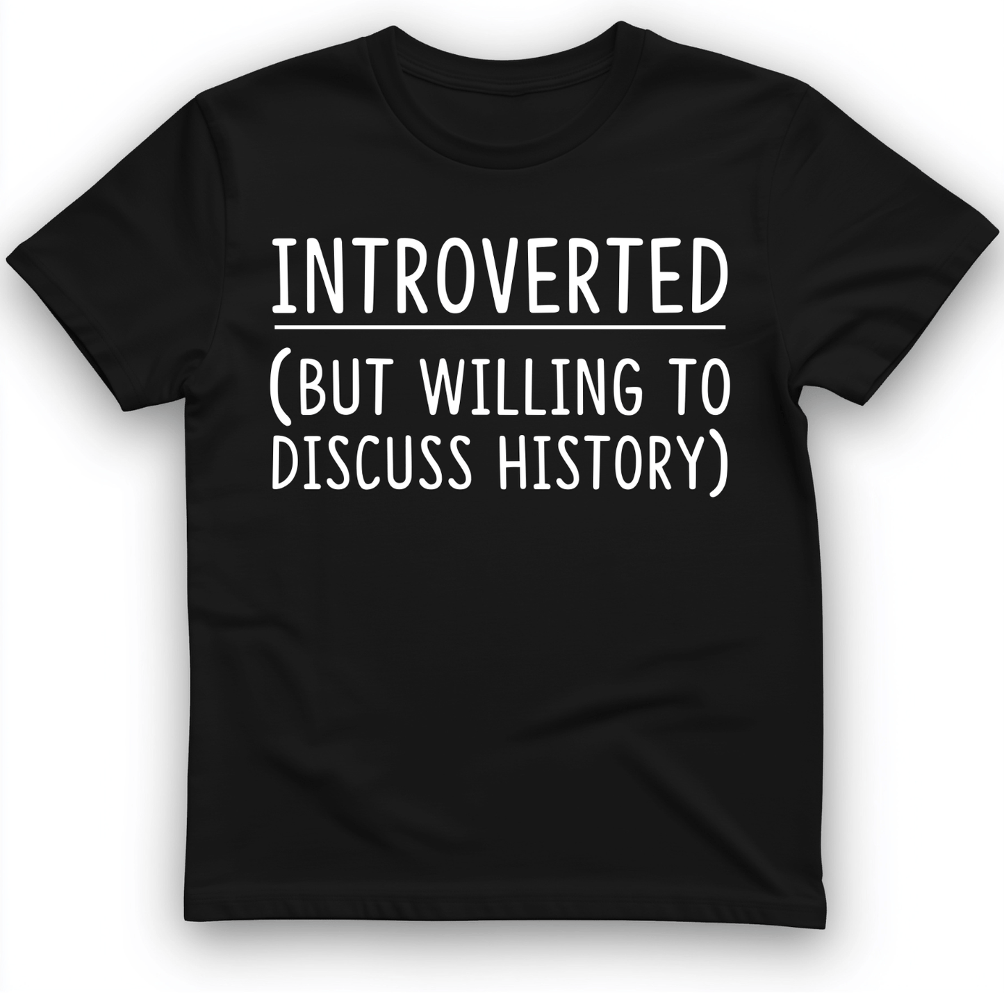 Introverted T-Shirt Black / S