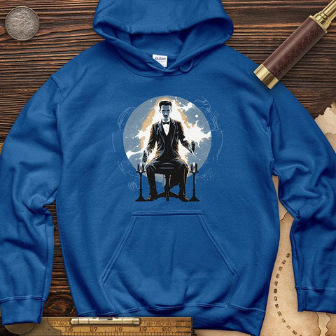 Inventor Nikola Tesla Hoodie Royal / S